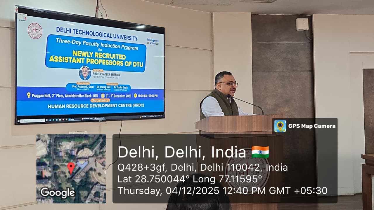 Faculty Induction Program DTU