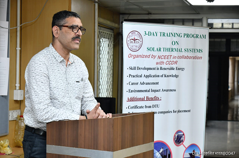 Solar thermal system demonstration