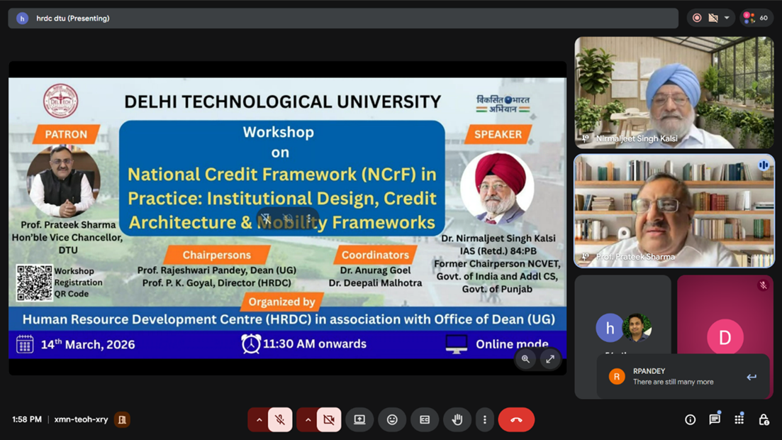 Faculty Induction Program DTU