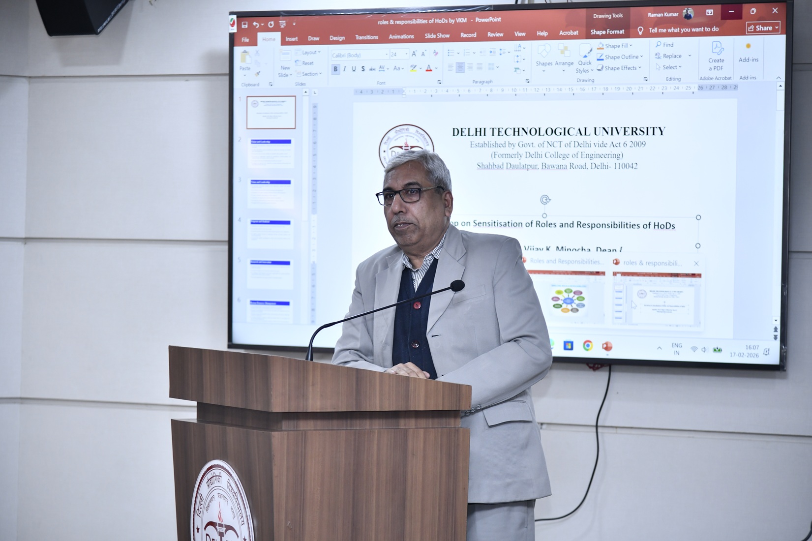 Faculty Induction Program DTU